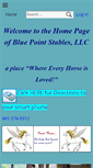 Mobile Screenshot of bluepointstables.com